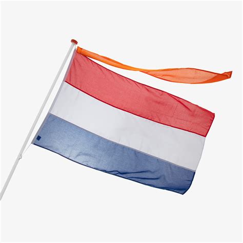nederlandse vlag met oranje wimpel